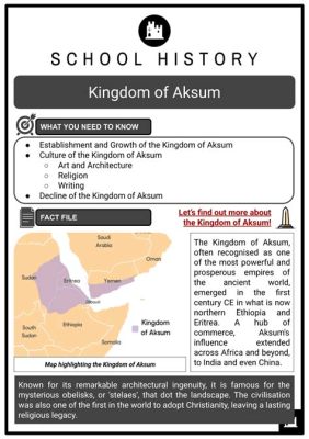 Le Déclin du Royaume Aksoum: Un Voyage à Travers les Causes Religieuses et Sociales du IVe Siècle